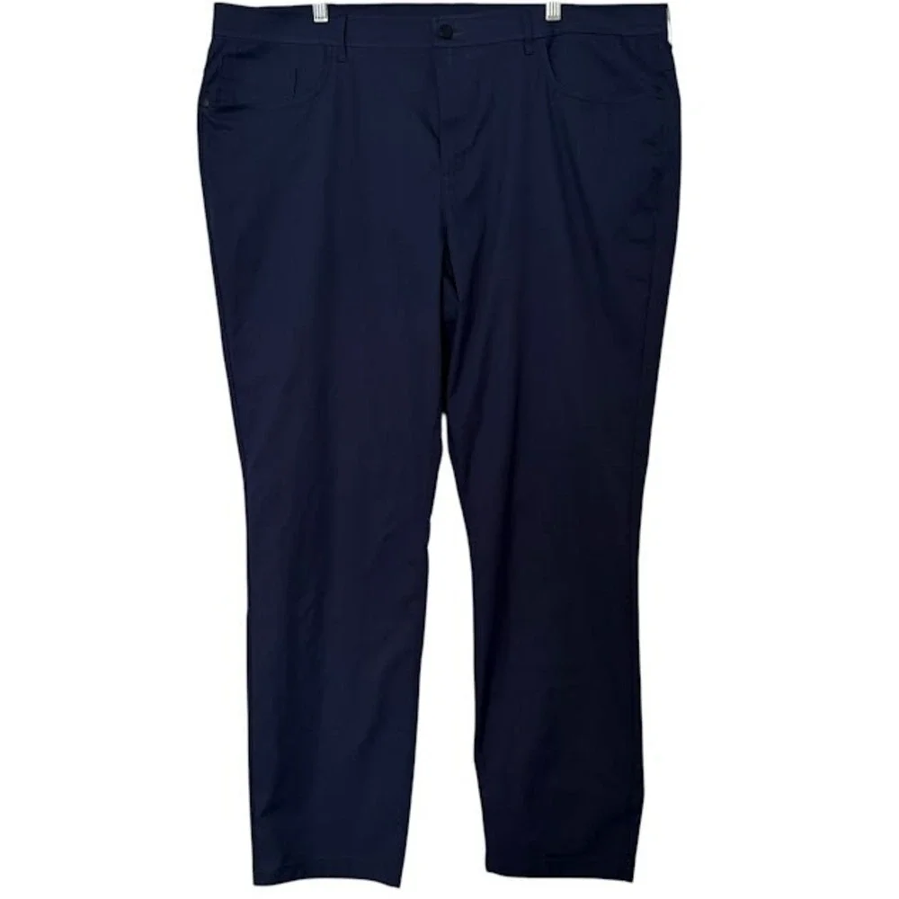Public Rec Blue Dealmaker 5 Pocket Performance Chino Golf Pants‎ Mens 42 x 34